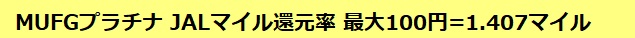 ジザイルと併用して利用するMUFGプラチナアメックス