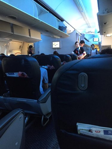 羽田行きのクラスJ