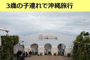 2019年元旦に3歳の子連れで沖縄へ2泊3日の旅行へ行ってきました
