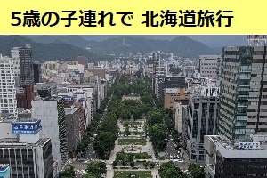 2020年6月23日～25日　5歳の子連れで北海道旅行
