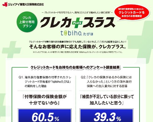 クレカプラスのHP